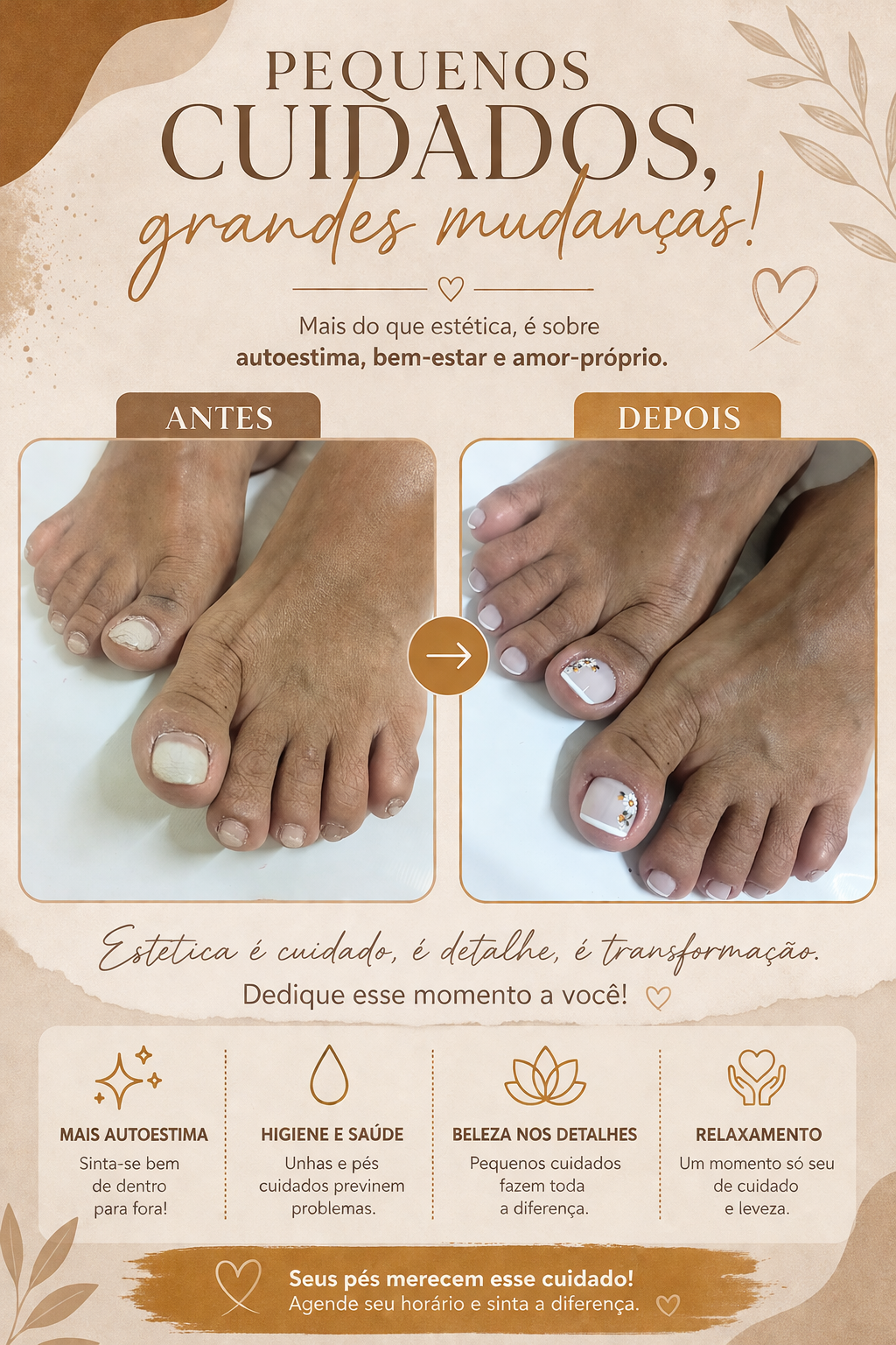 Cuidado com os pés